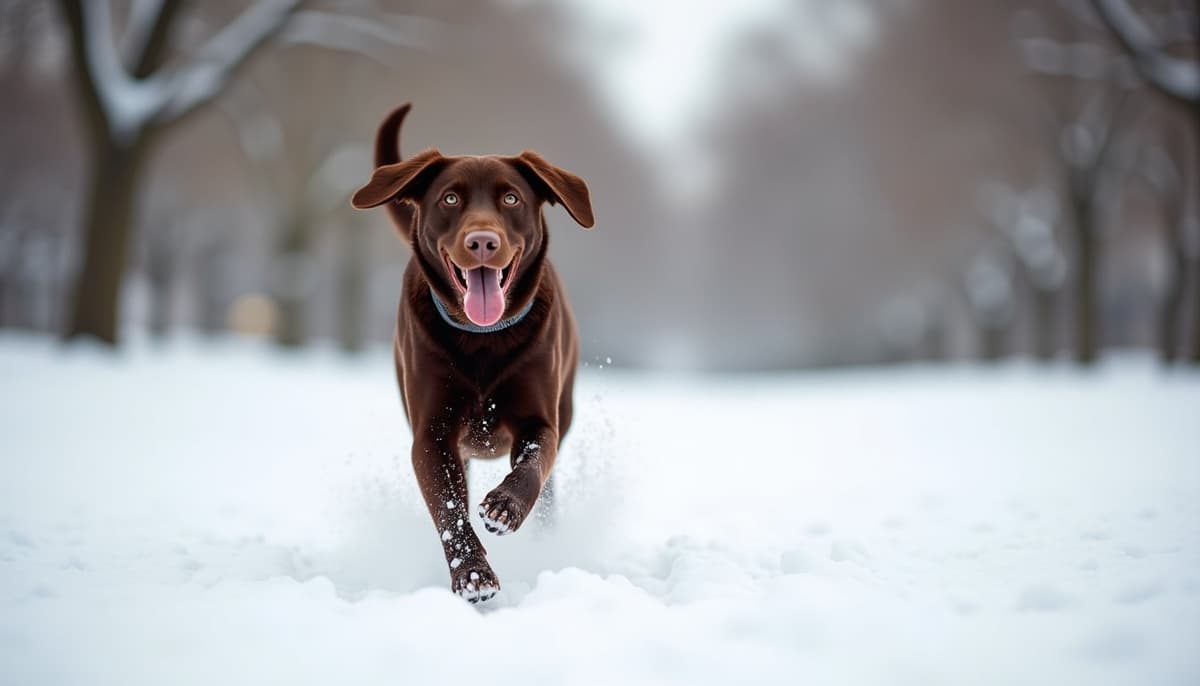 A dog on a walk — Dog Joint Pain Mesa AZ