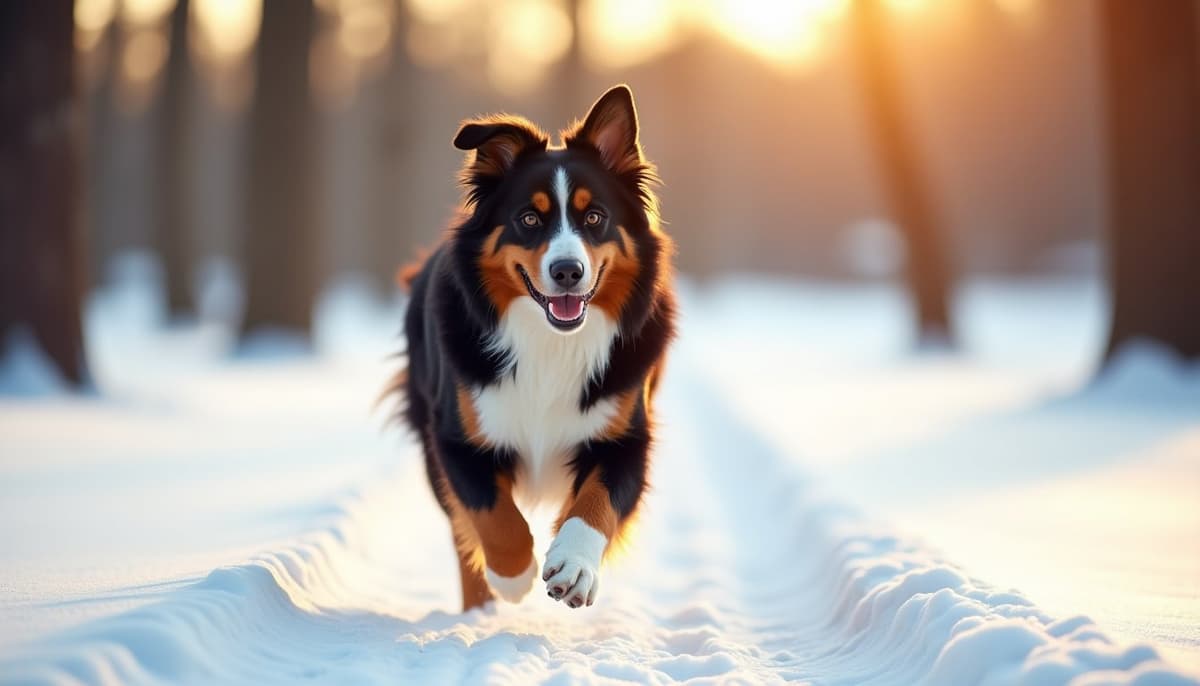 A dog on a walk — Dog Joint Pain in Midland, MI