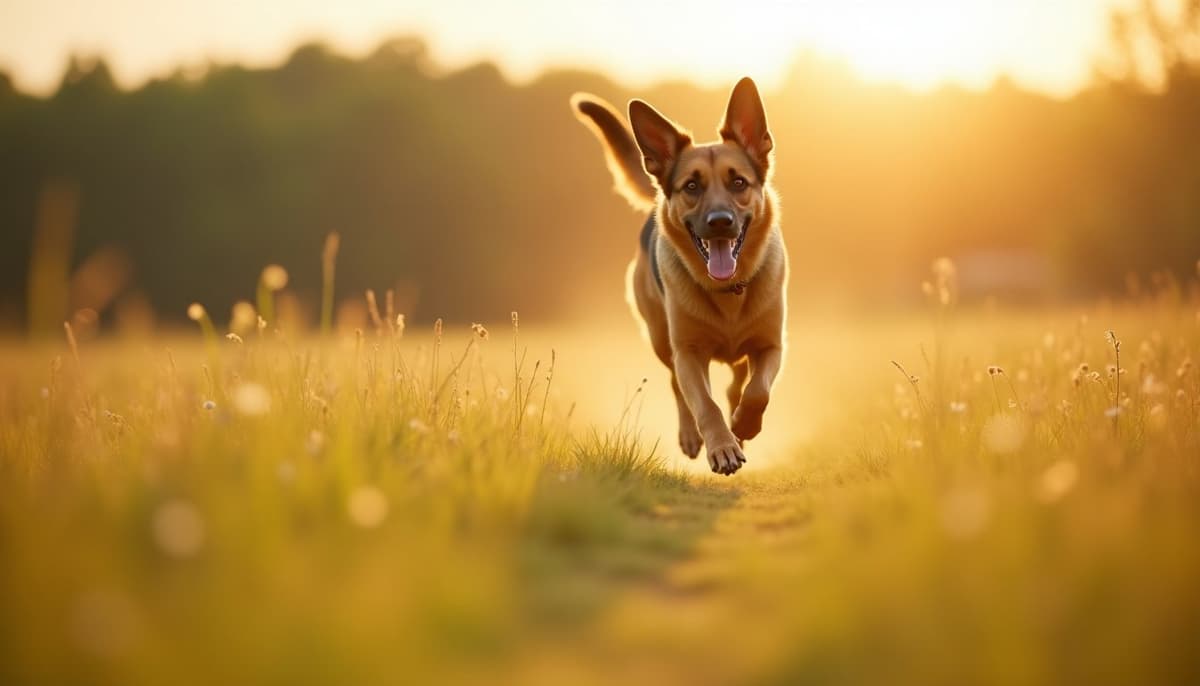 A dog on a walk — Dog Joint Pain in Minneapolis, MN: What Helps