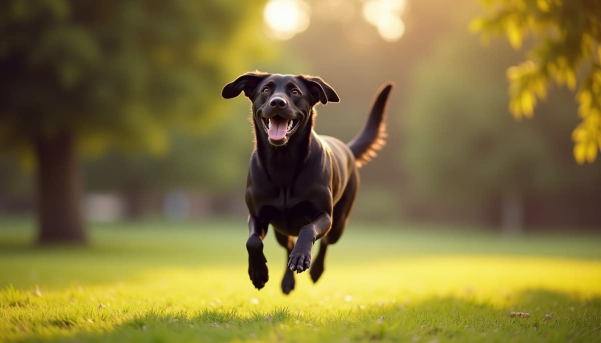 A dog on a walk — Dog Joint Pain in Modesto, CA