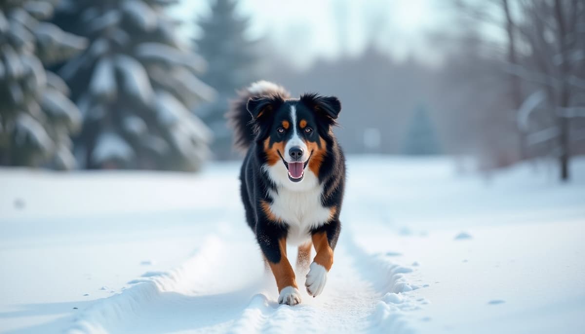 A dog on a walk — Dog Joint Pain in Norman, OK