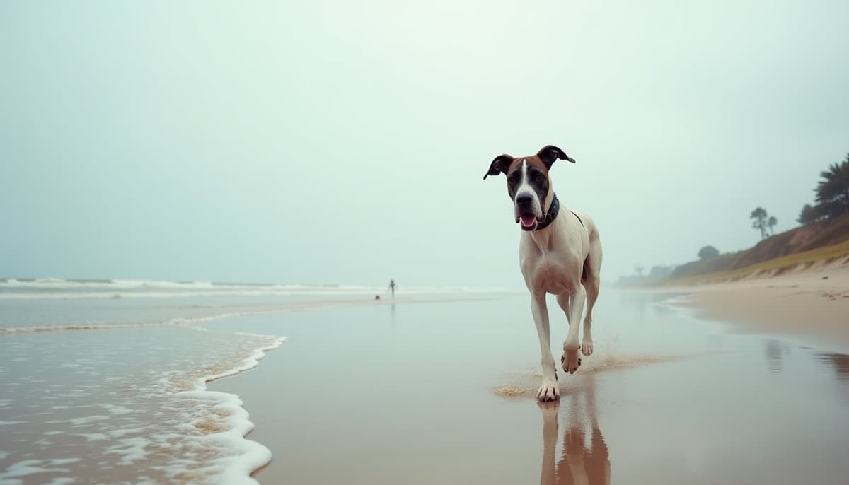 A dog on a walk — Dog Joint Pain in Norwalk, CT