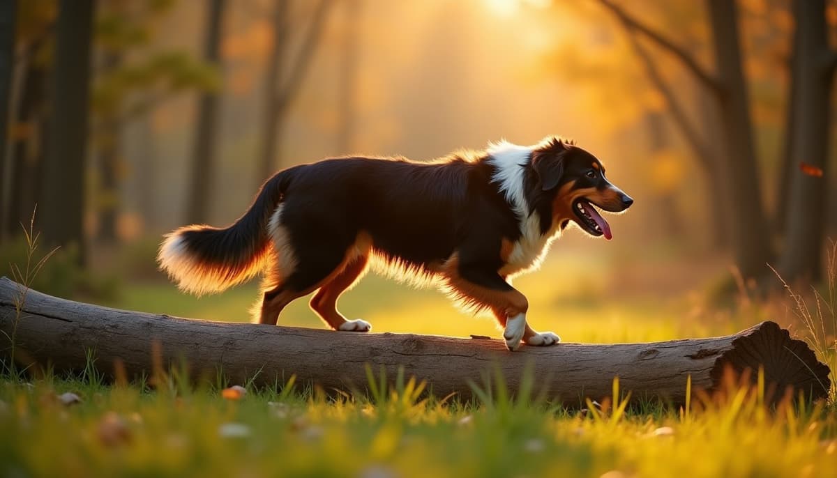 A dog on a walk — Dog Joint Pain Help in Olathe, KS