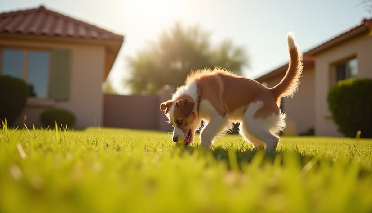 A dog on a walk — Dog Joint Pain in Phoenix, AZ