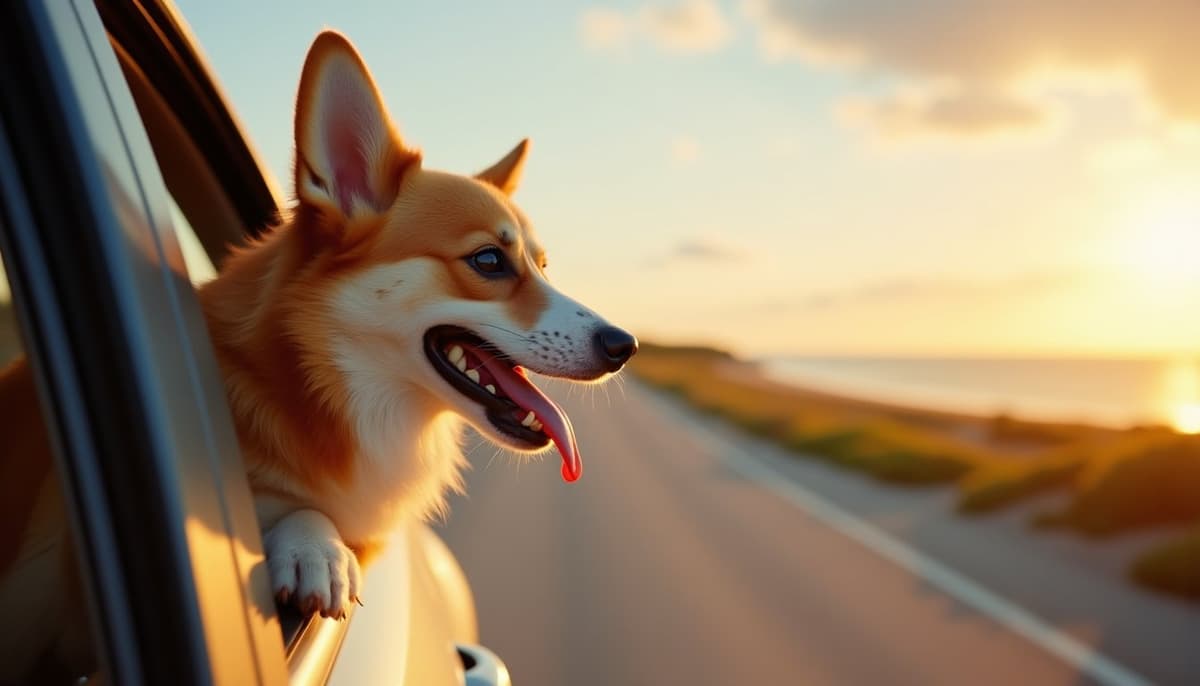 A dog on a walk — Dog Joint Pain in Pompano Beach, FL