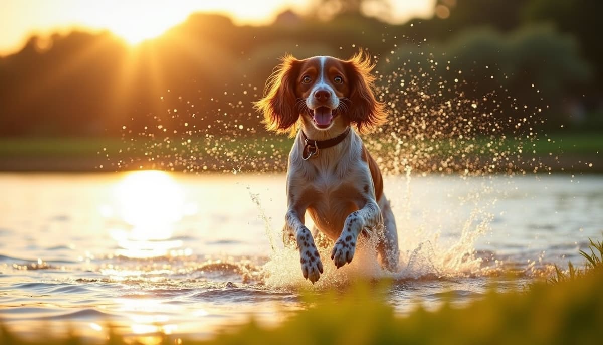 A dog on a walk — Dog Joint Pain in Pueblo, CO: What Helps