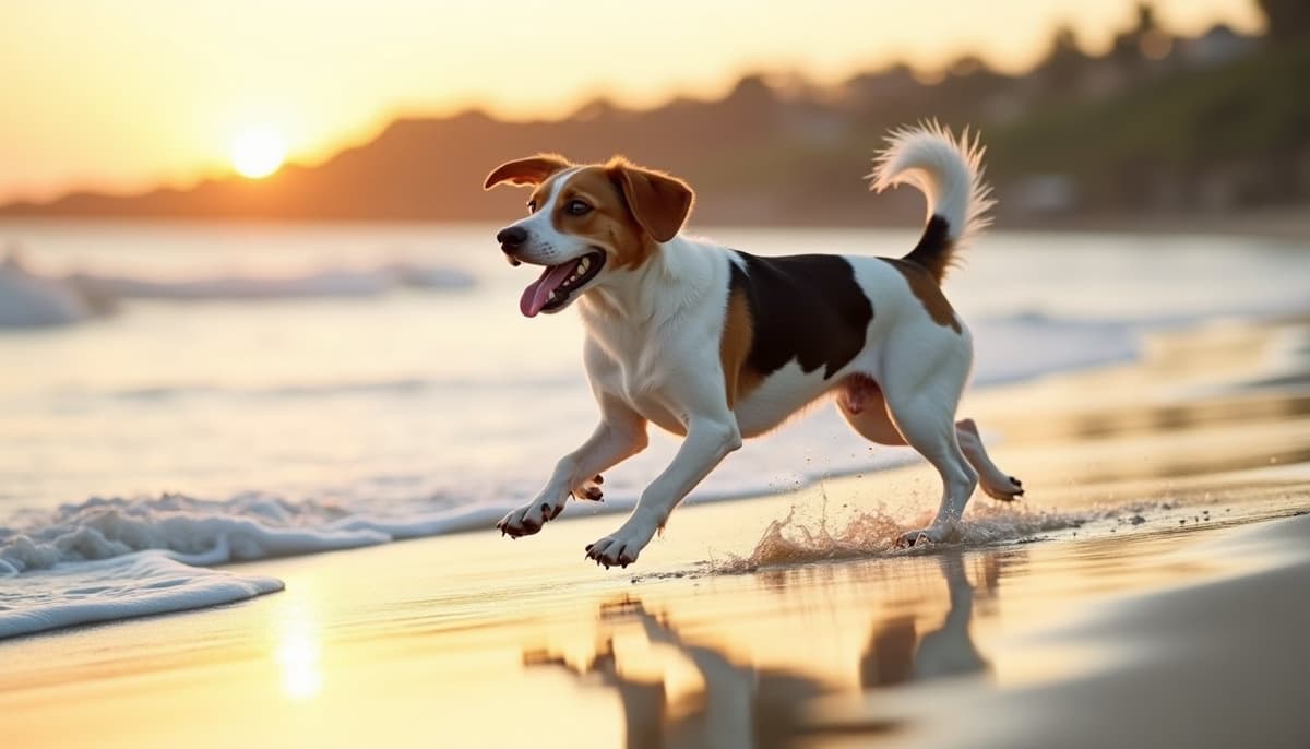 A dog on a walk — Dog Joint Pain in Sacramento, CA