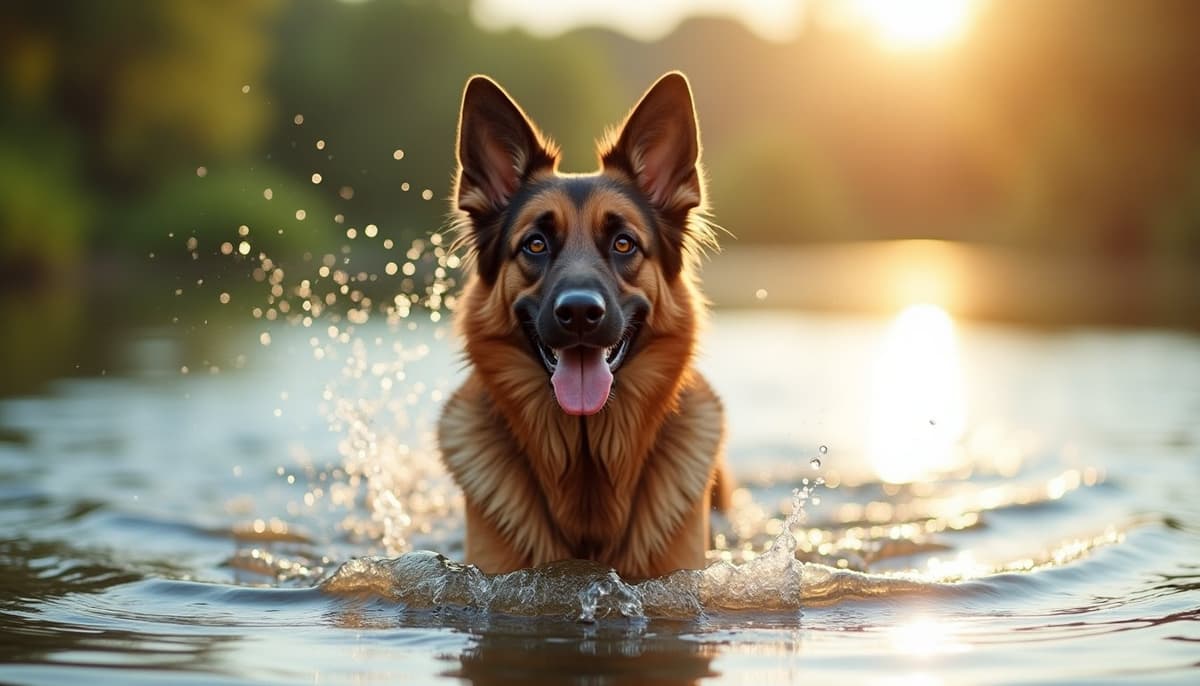 A dog on a walk — Dog Joint Pain in Tampa, FL: Costs, Vets and What Helps