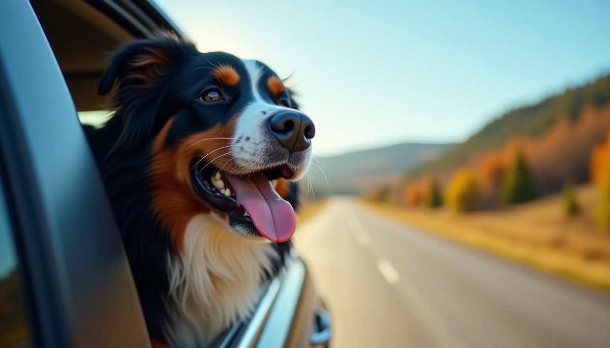 A dog on a walk — Dog Joint Pain in Waterbury, CT