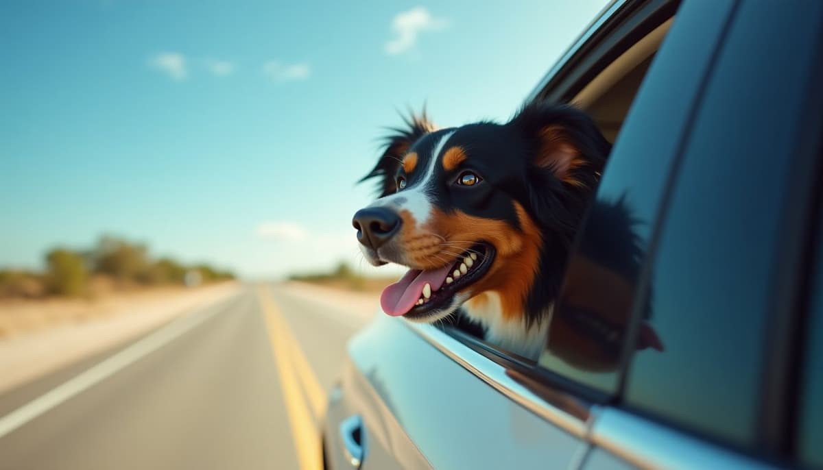 A dog on a walk — Dog Joint Pain in West Palm Beach, FL