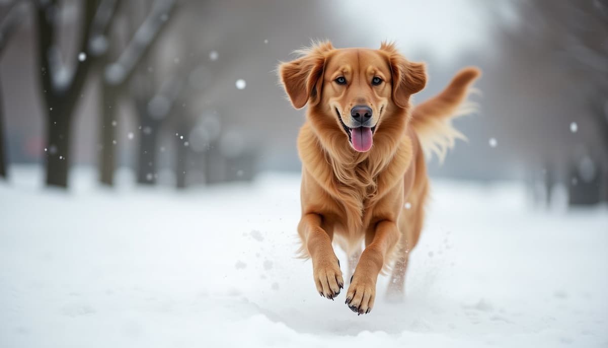 A dog on a walk — Dog Joint Pain in Wichita, KS