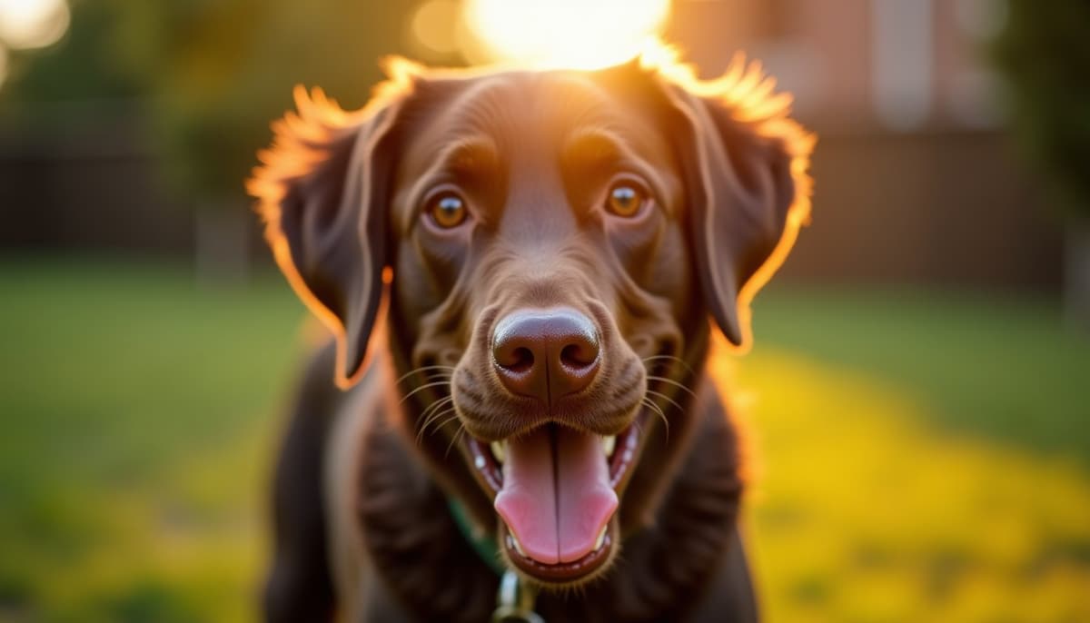 A dog on a walk — Dog Knee Brace Fitting in Atlanta, GA