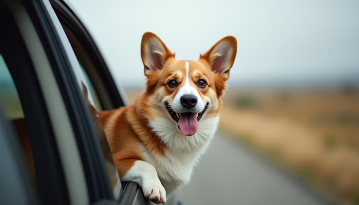 A dog on a walk — Dog Knee Brace Fitting in Boise, ID