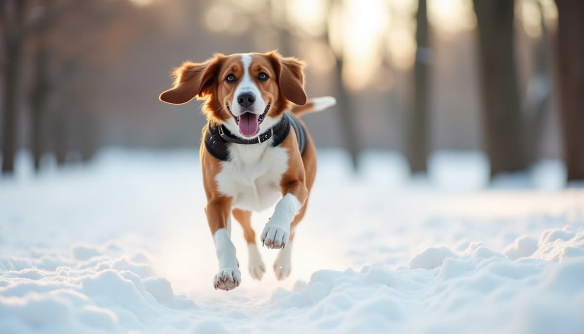 A dog on a walk — Dog Knee Brace Fitting in Chandler, AZ