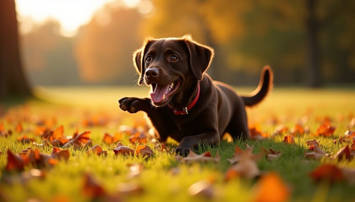 A dog on a walk — Dog Knee Brace Fitting in Davenport IA