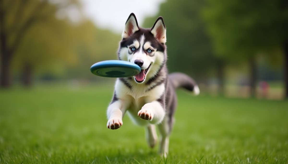 A dog on a walk — Dog Knee Brace Fitting in Des Moines, IA