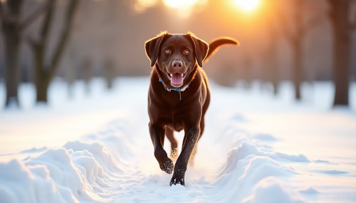 A dog on a walk — Dog Knee Brace Fitting in Elk Grove, CA