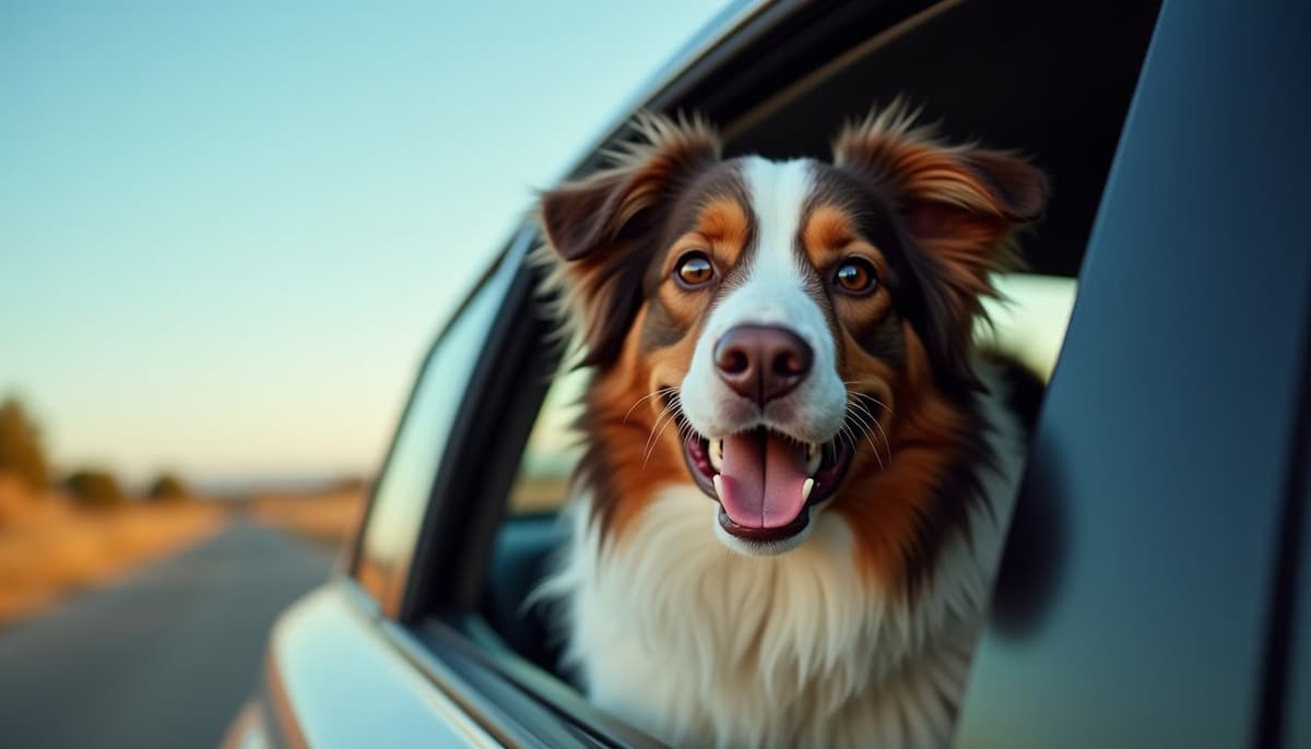 A dog on a walk — Dog Knee Brace Fitting in Fremont, CA