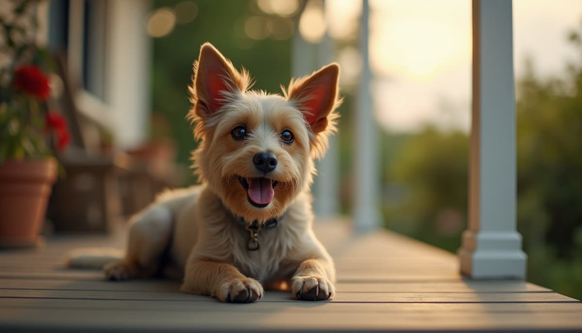 A dog on a walk — Dog Knee Brace Fitting in Independence, KS