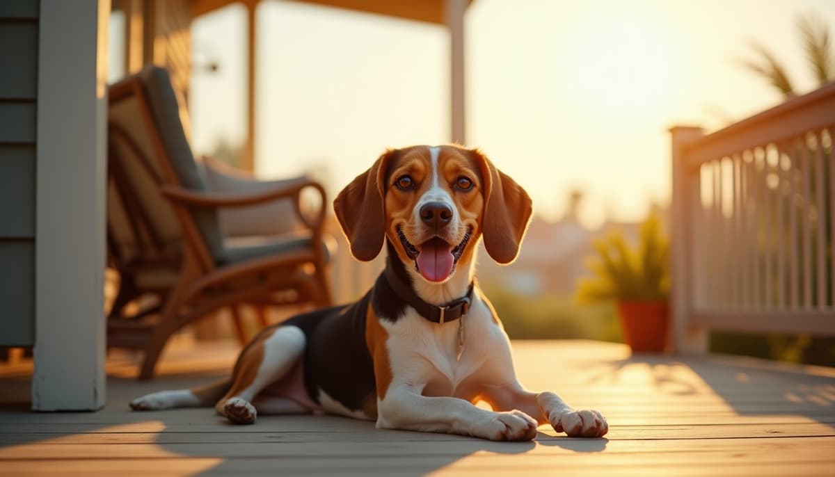 A dog on a walk — Dog Knee Brace Fitting in Long Beach, CA