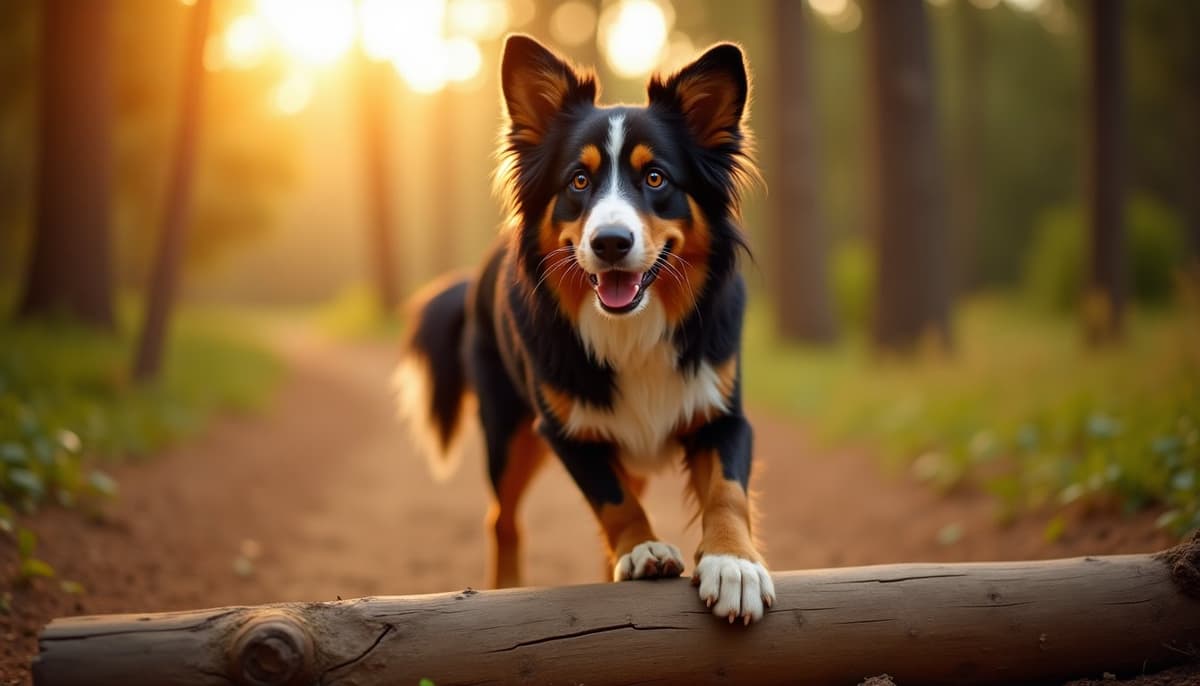 A dog on a walk — Dog Knee Brace Fitting in Los Angeles, CA