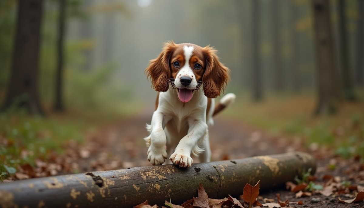 A dog on a walk — Dog Knee Brace Fitting in Macon, GA