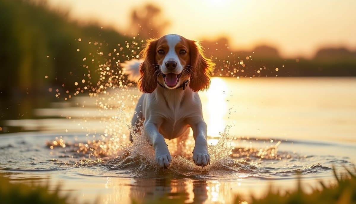 A dog on a walk — Dog Knee Brace Fitting in McAllen TX