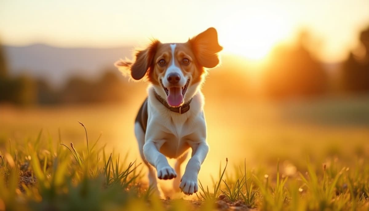 A dog on a walk — Dog Knee Brace Fitting in Mesquite, TX