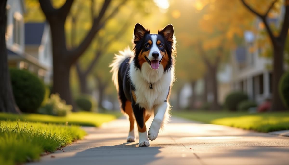 A dog on a walk — Dog Knee Brace Fitting Minneapolis MN