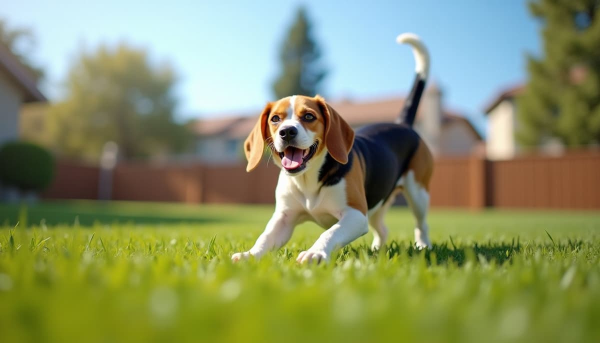 A dog on a walk — Dog Knee Brace Fitting in Modesto, CA