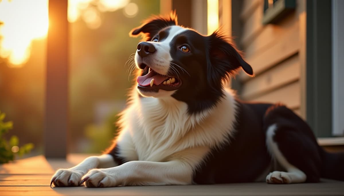 A dog on a walk — Dog Knee Brace Fitting in Newport News, VA