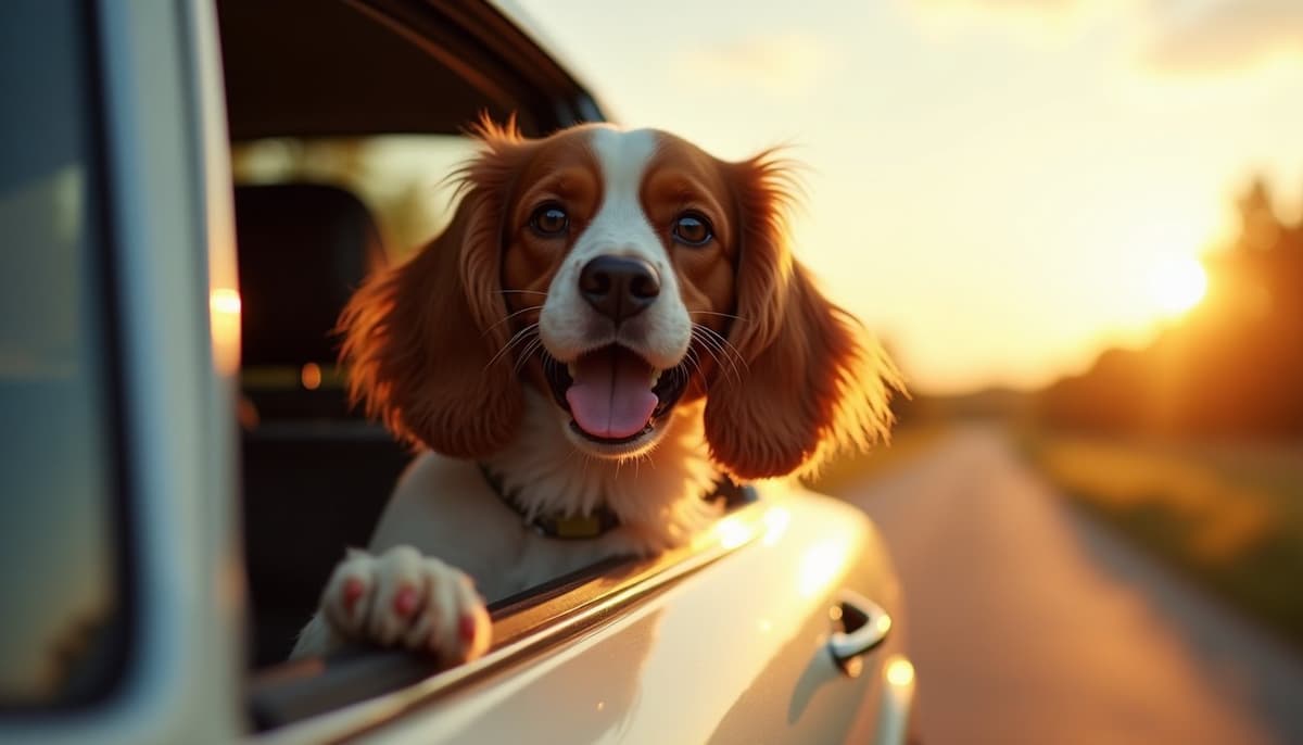 A dog on a walk — Dog Knee Brace Fitting in Olathe, KS