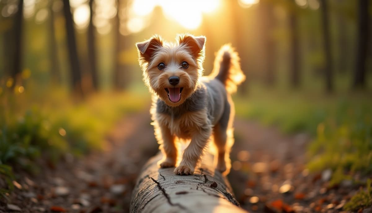 A dog on a walk — Dog Knee Brace Fitting in Paterson NJ