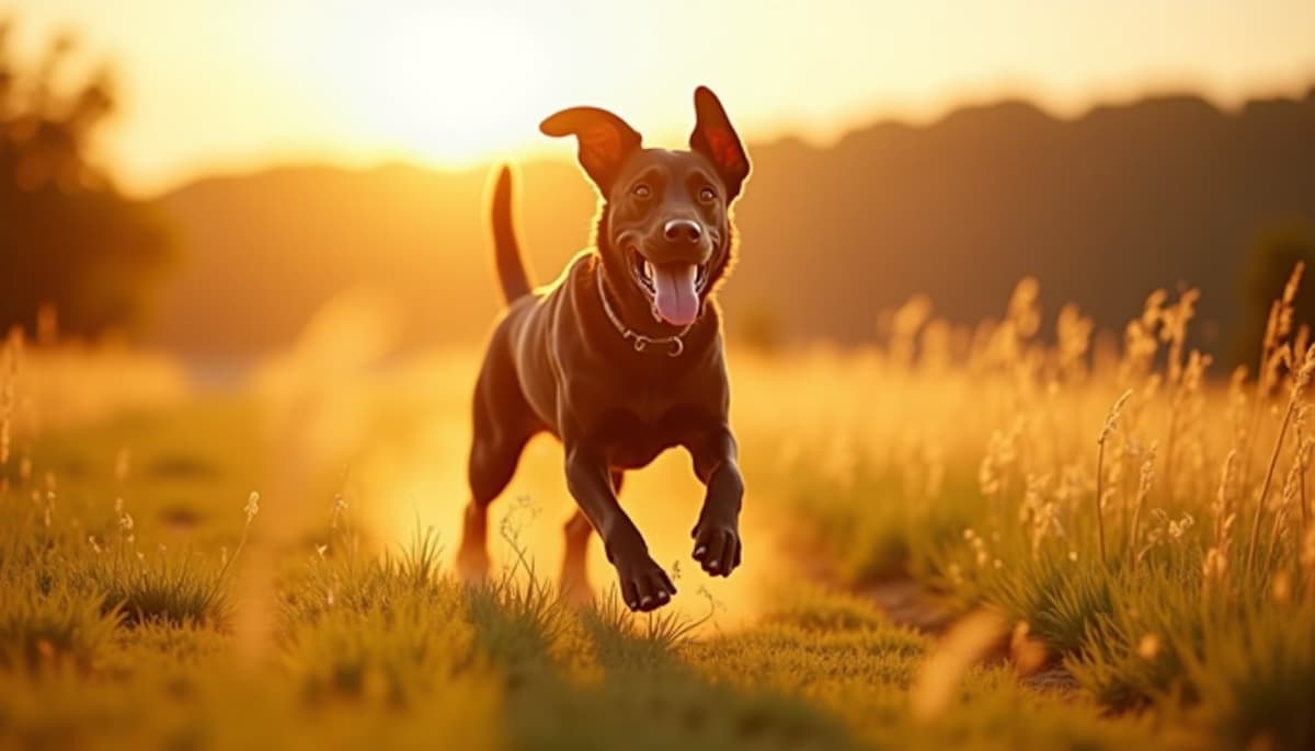 A dog on a walk — Dog Knee Brace Fitting in Richardson TX: Costs & Options