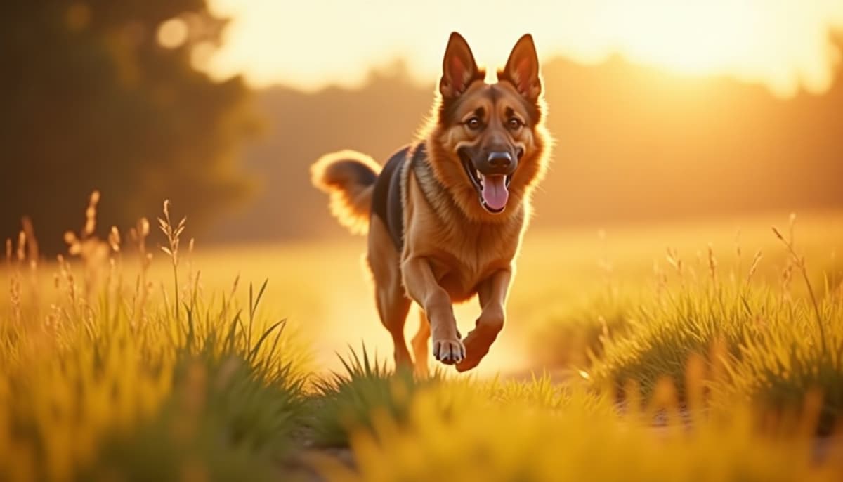 A dog on a walk — Dog Knee Brace Fitting in Roseville, CA