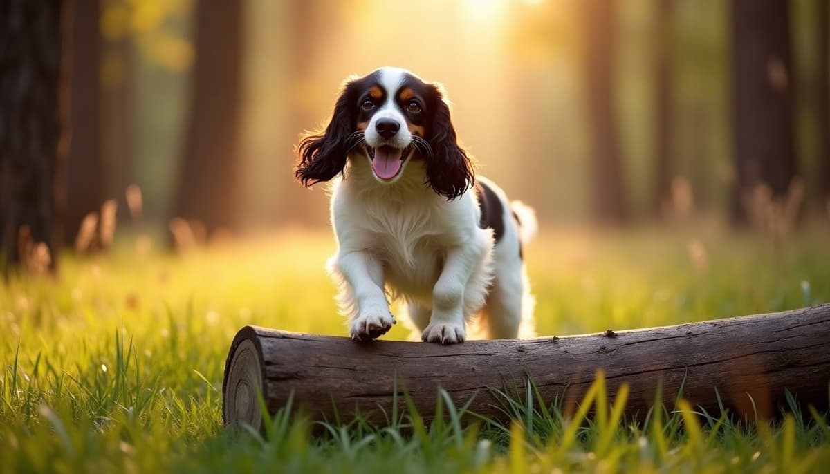 A dog on a walk — Dog Knee Brace Fitting in San Jose, CA