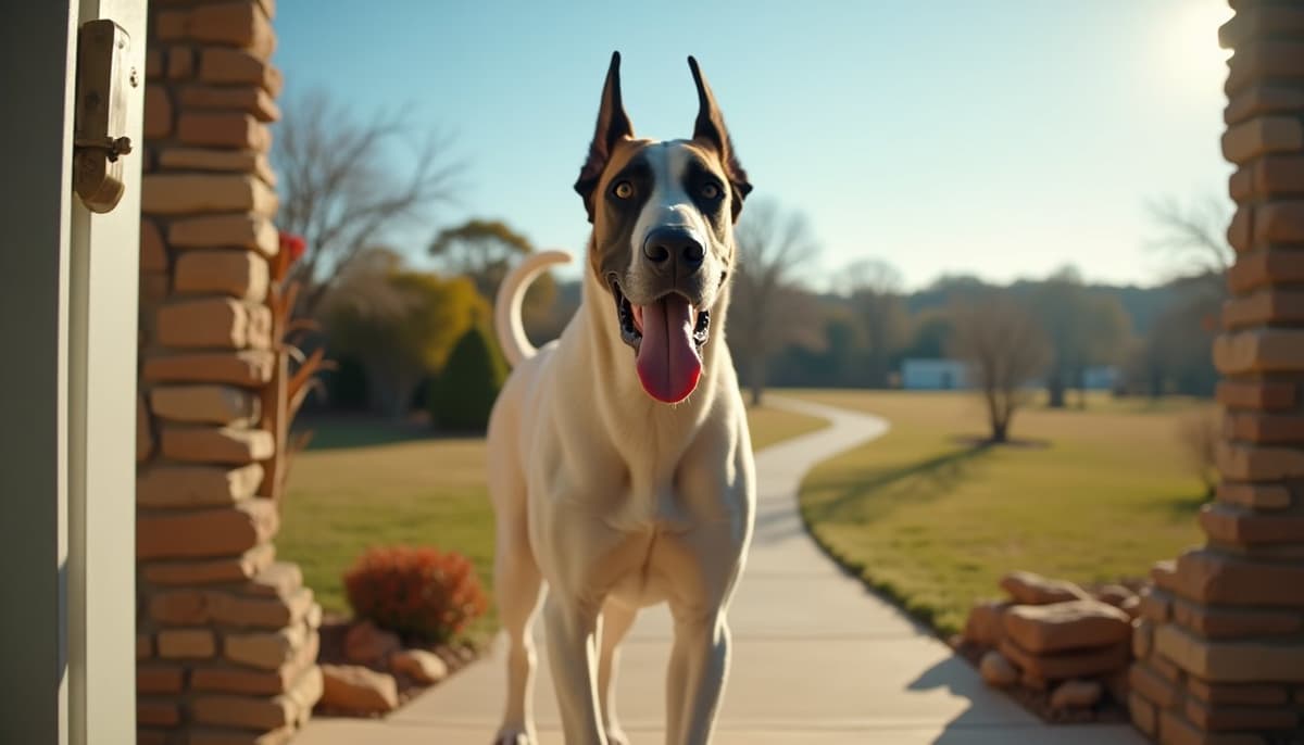 A dog on a walk — Dog Knee Brace Fitting in Shreveport, LA