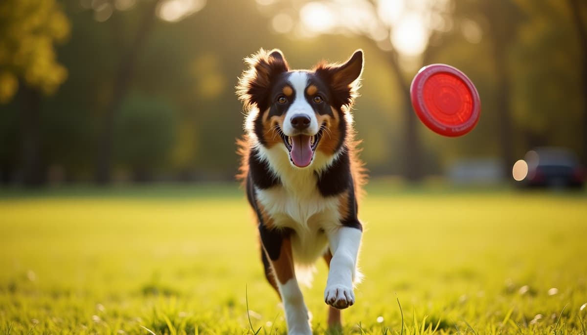 A dog on a walk — Dog Knee Brace Fitting in Sioux Falls, SD