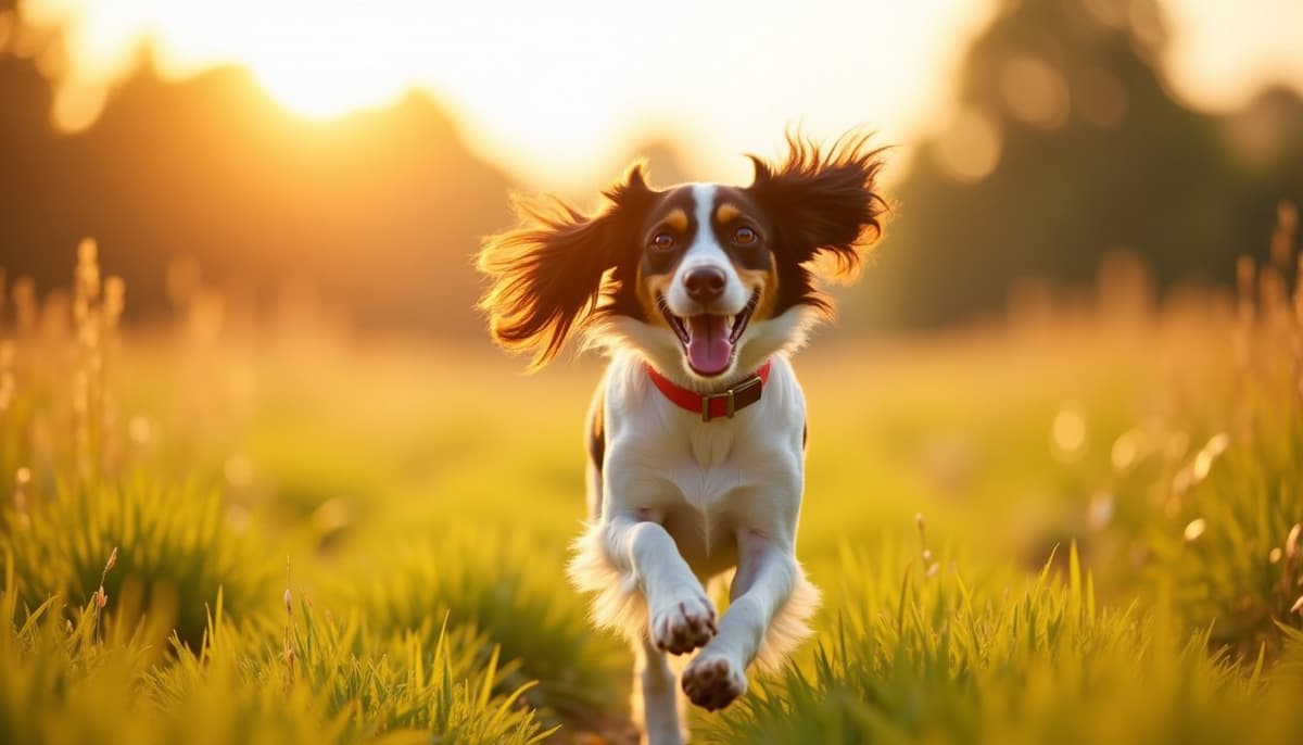 A dog on a walk — Dog Knee Brace Fitting in Sterling Heights, MI