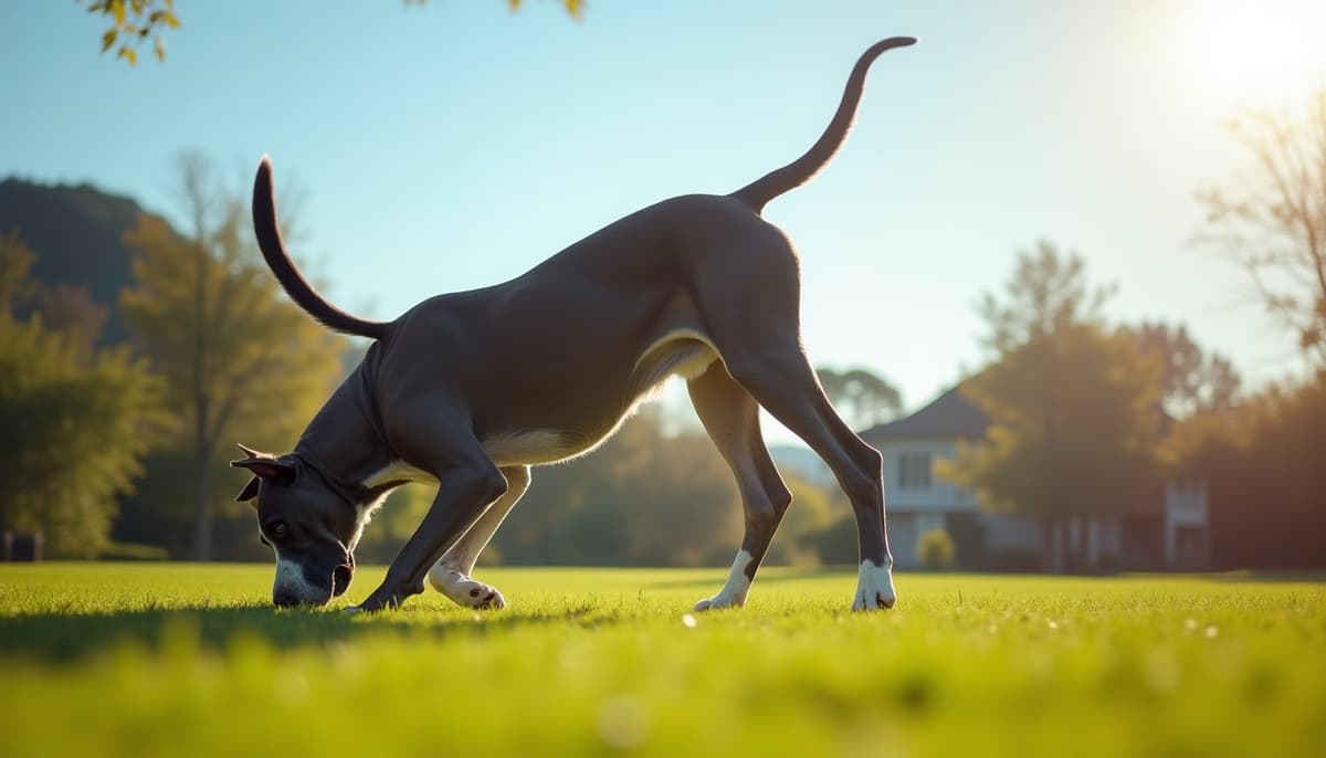A dog on a walk — Dog Knee Brace Fitting in Sunnyvale, CA