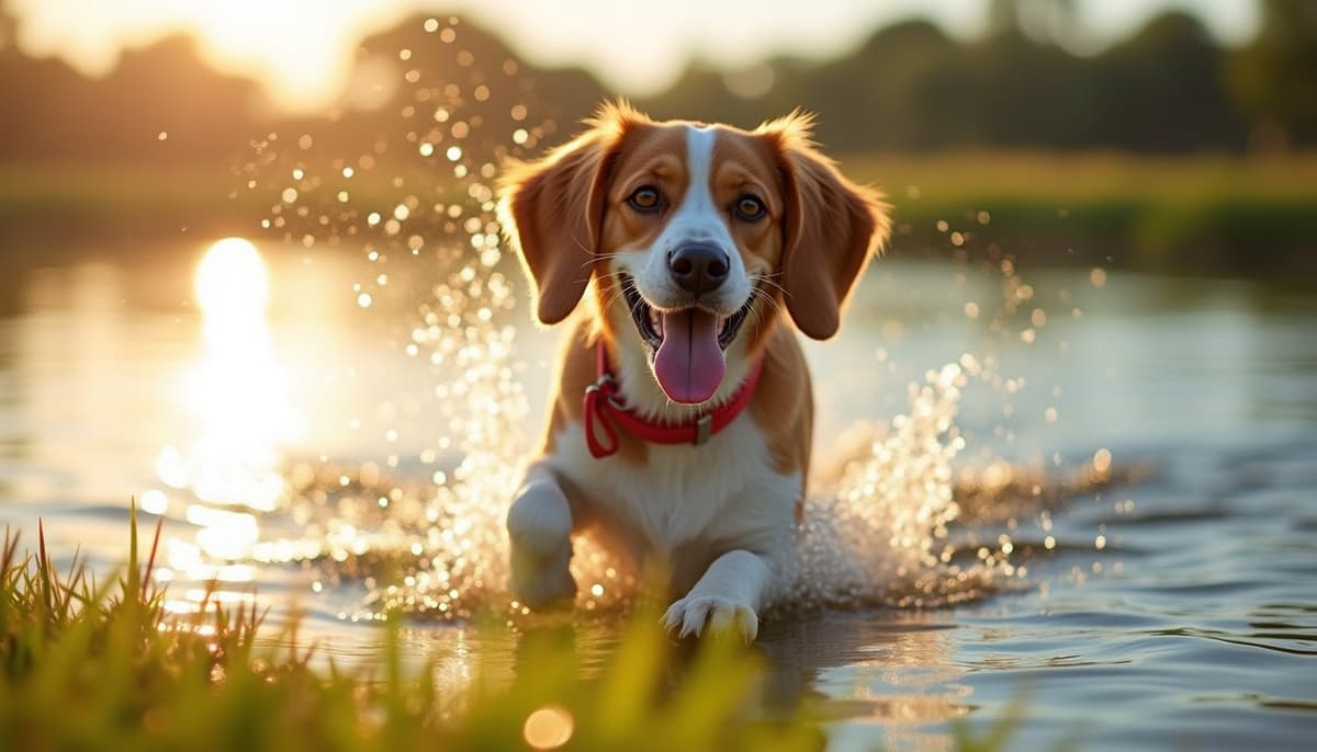 A dog on a walk — Dog Knee Brace Fitting in Tempe, AZ