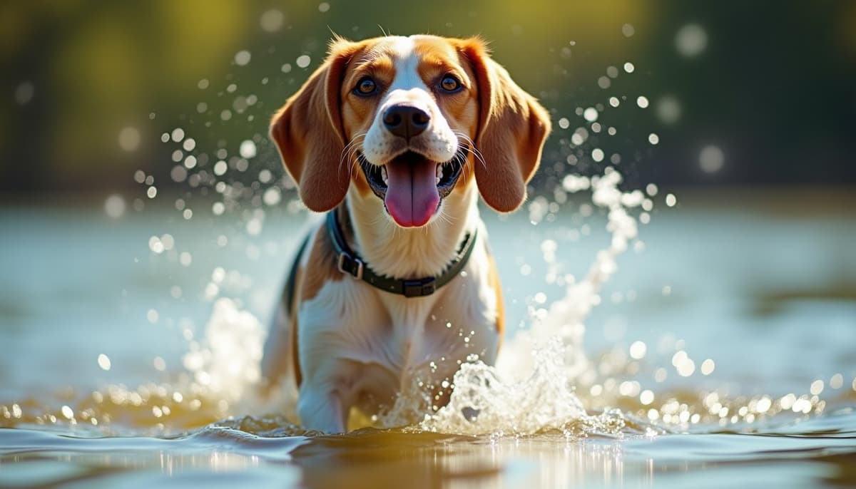 A dog on a walk — Dog Knee Brace Fitting in Winston Salem, NC