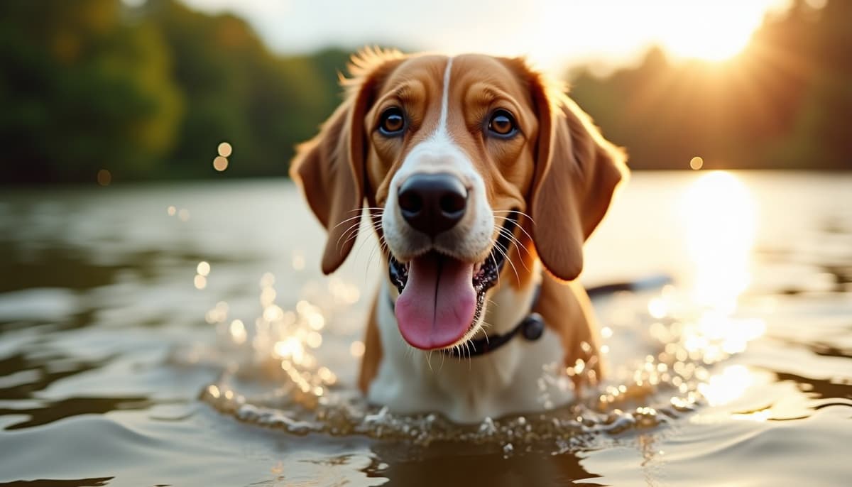 A dog on a walk — Dog Knee Brace Fitting in Yonkers NY