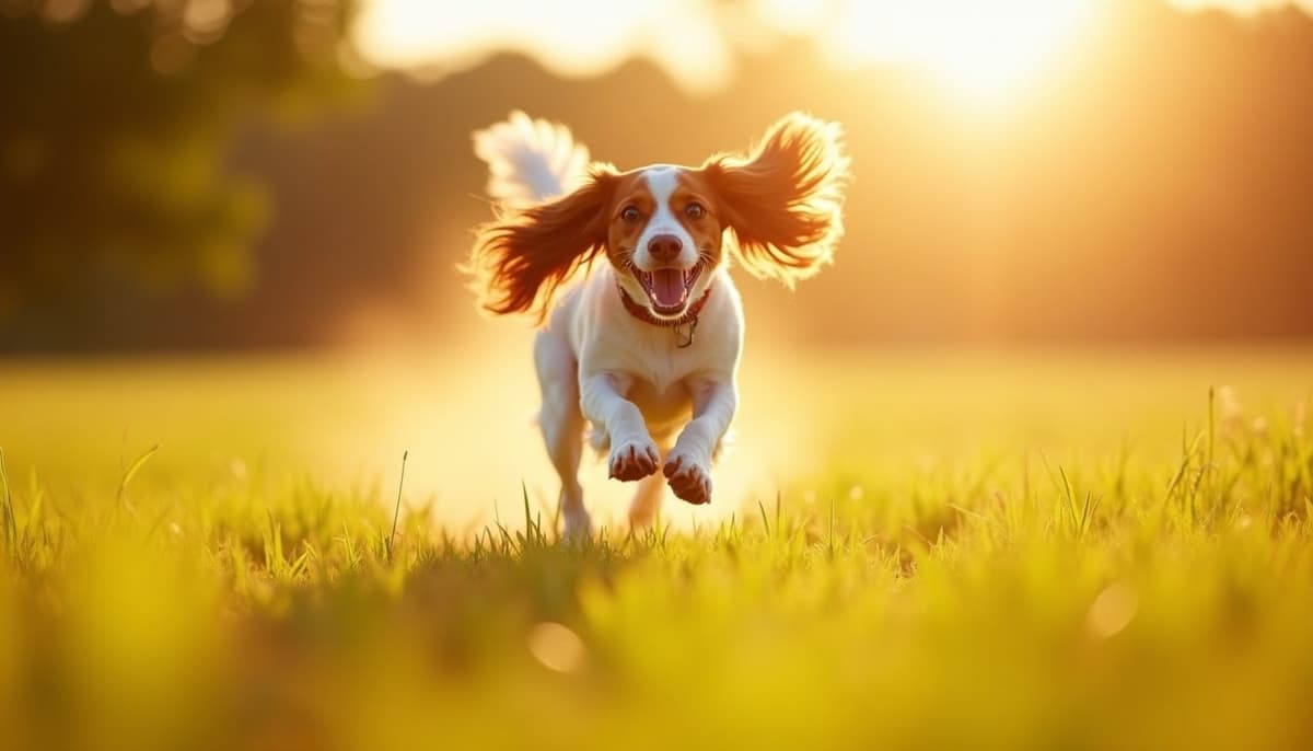 A dog on a walk — Where to Get Dog Peptides in Arlington, TX
