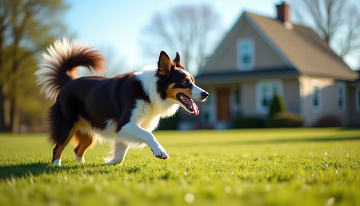 A dog on a walk — Dog Peptides in Baltimore, MD