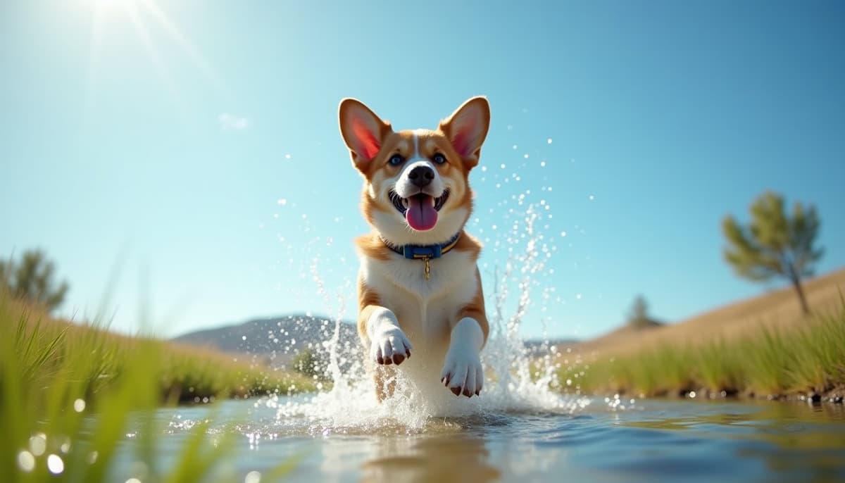 A dog on a walk — Dog Peptides in Boise, ID