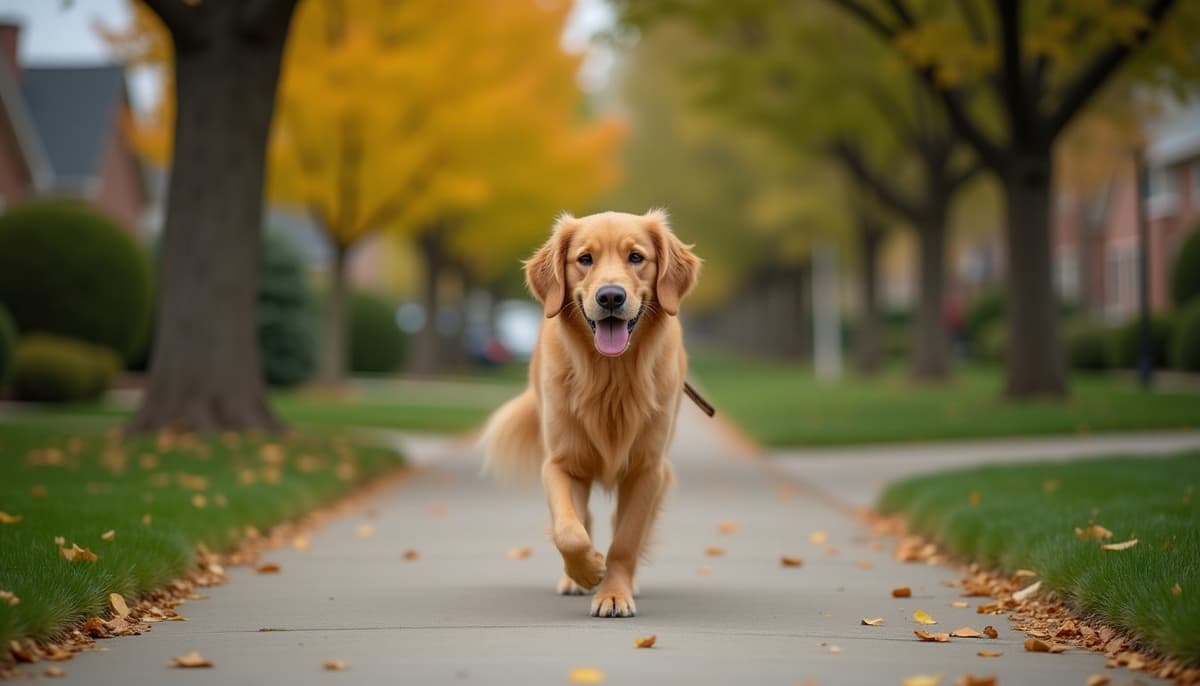 A dog on a walk — Dog Peptides in Boulder, CO