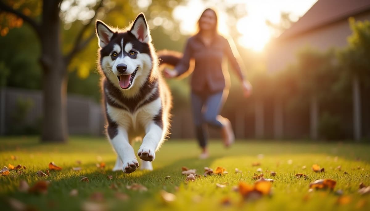 A dog on a walk — Dog Peptides in Cary, NC