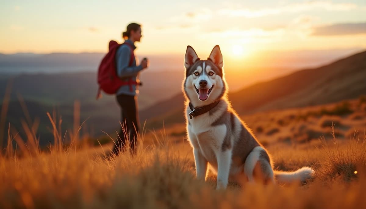 A dog on a walk — Dog Peptides in Colorado Springs, CO