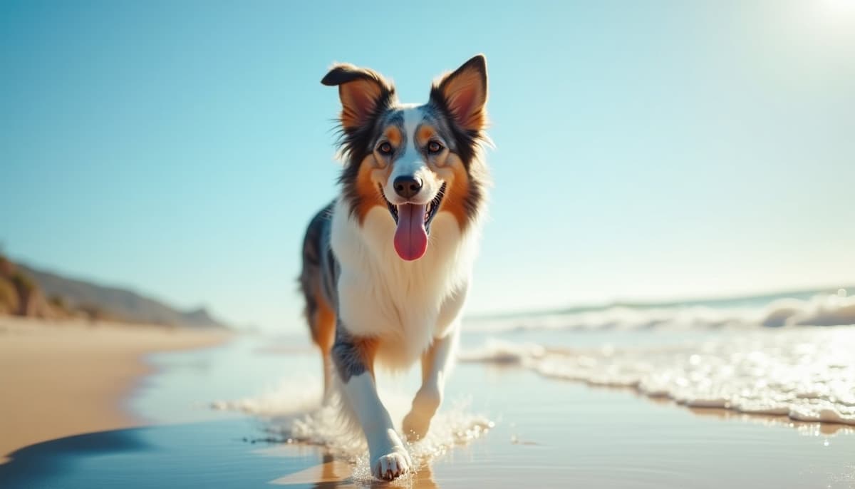 A dog on a walk — Dog Peptides in Corona, NY